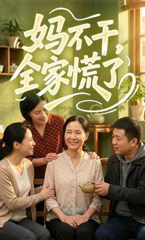 短剧《妈不干，全家慌了》海报