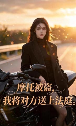 短剧《摩托被盗，我将对方送上法庭》海报