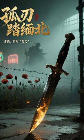 短剧《孤刃踏缅北》海报