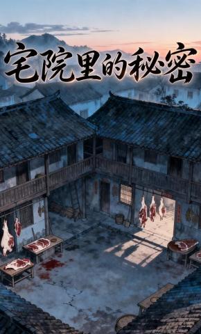 短剧《宅院里的秘密》海报