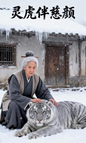 短剧《灵虎伴慈颜》海报