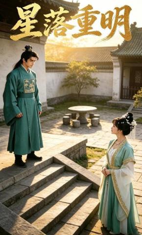 短剧《星落重明》海报