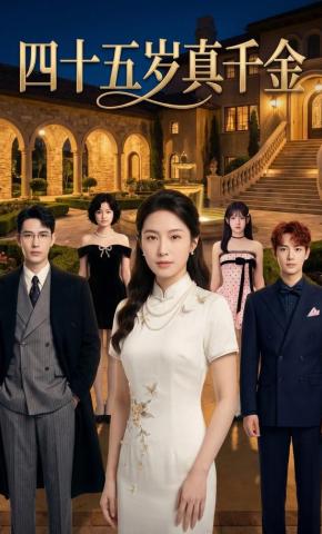 短剧《四十五岁真千金》海报