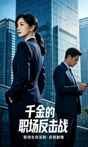 短剧《千金的职场反击战》海报
