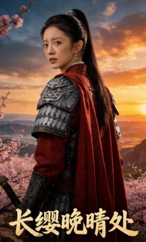 短剧《长缨晚晴处》海报