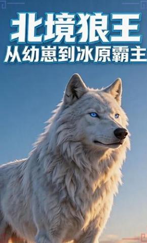 短剧《北境狼王：从幼崽到冰原霸主》海报