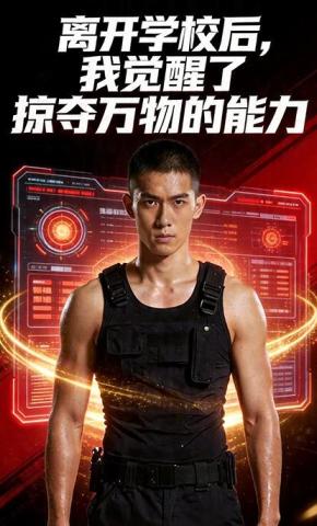 短剧《离开学校后，我觉醒了掠夺万物的能力》海报