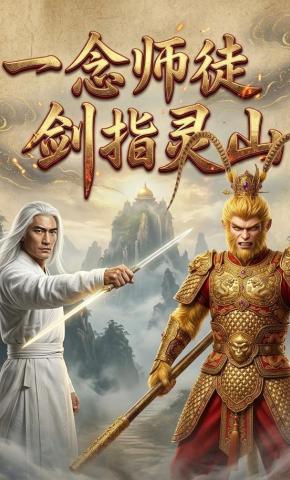 短剧《一念师徒，剑指灵山》海报