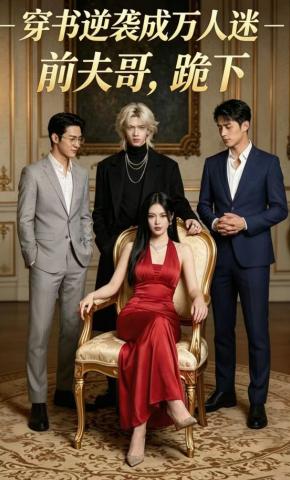 短剧《穿书逆袭成万人迷，前夫哥，跪下》海报