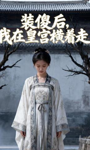 短剧《装傻后，我在皇宫横着走》海报