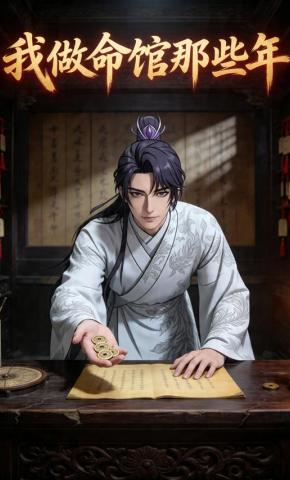 短剧《我做命馆那些年》海报