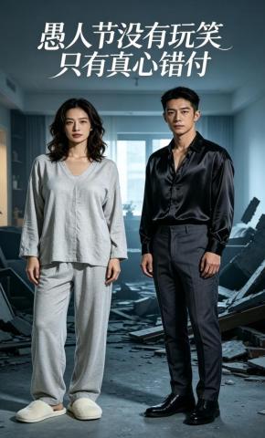 短剧《愚人节没有玩笑，只有真心错付》海报