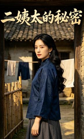 短剧《二姨太的秘密》海报