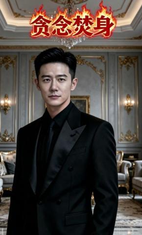 短剧《贪念焚身》海报