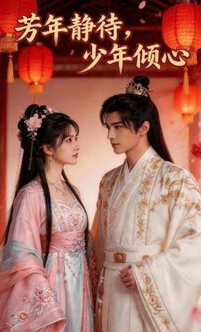 短剧《芳年静待，少年倾心》海报