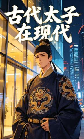 短剧《古代太子在现代》海报