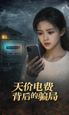 短剧《天价电费背后的骗局》海报