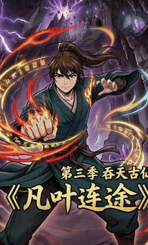 短剧《凡叶连途第三季吞天古仙》海报