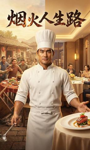 短剧《烟火人生路》海报