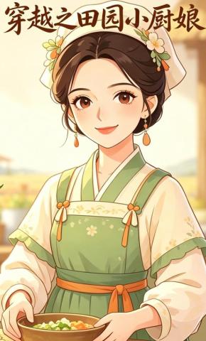 短剧《穿越之田园小厨娘》海报