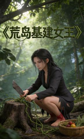 短剧《荒岛基建女王》海报
