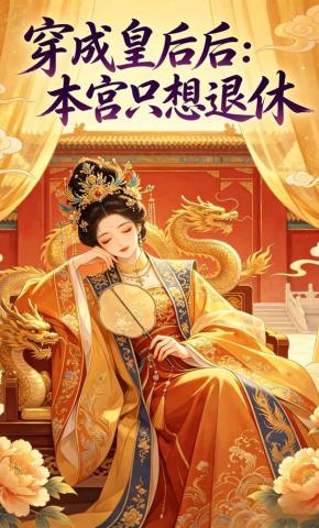 短剧《穿成皇后后：本宫只想退休》海报