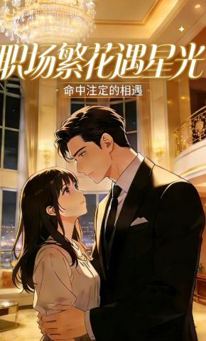 短剧《职场繁花遇星光》海报