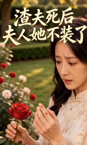 短剧《渣夫死后夫人她不装了》海报