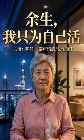 短剧《余生，我只为自己活》海报
