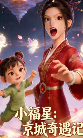 短剧《小福星：京城奇遇记》海报