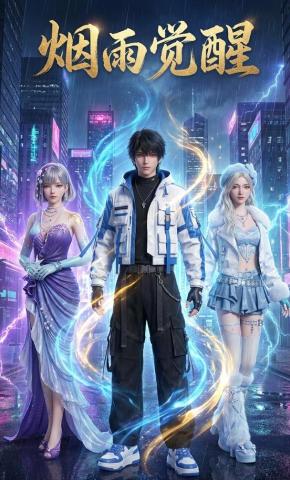 短剧《烟雨觉醒》海报