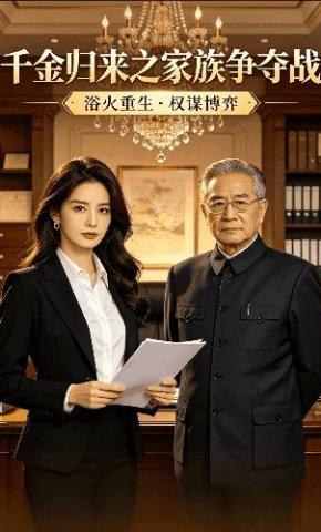 短剧《千金归来之家族争夺战》海报