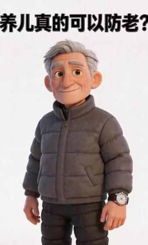 短剧《养儿真的可以防老？》海报