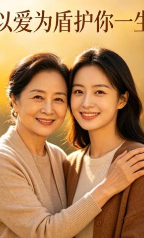 短剧《以爱为盾护你一生》海报