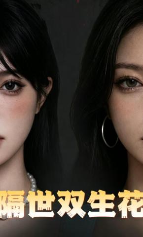 短剧《隔世双生花》海报