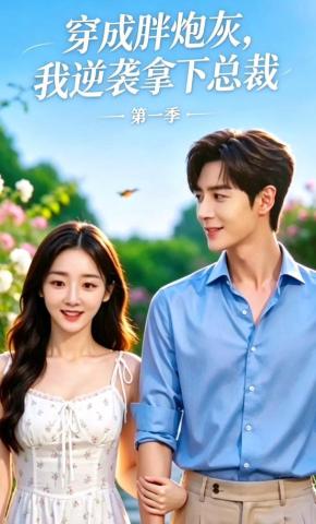 短剧《穿成胖炮灰，我逆袭拿下总裁》海报