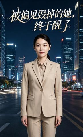 短剧《被偏见毁掉的她，终于醒了》海报