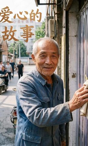 短剧《爱心的故事》海报