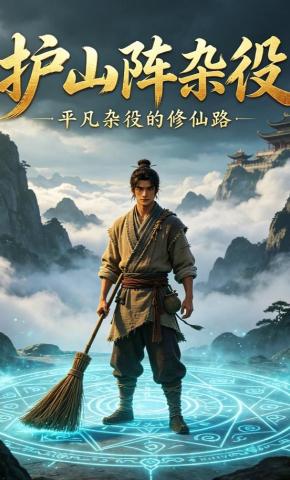 短剧《护山阵杂役》海报