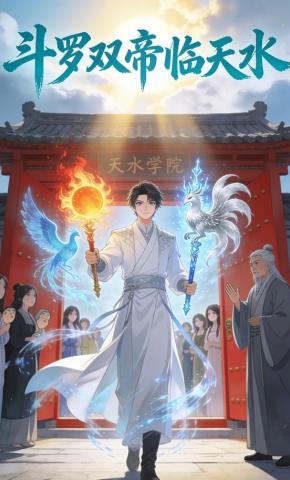 短剧《斗罗双帝临天水》海报