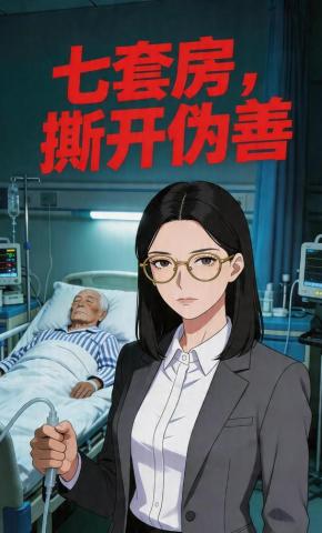 短剧《七套房，撕开伪善》海报