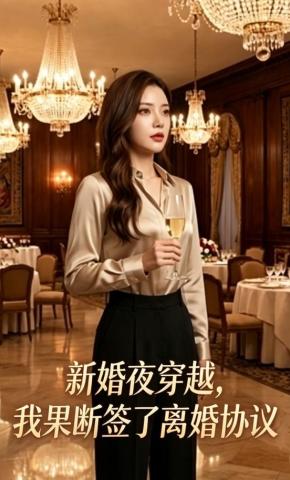 短剧《新婚夜穿越，我果断签了离婚协议》海报