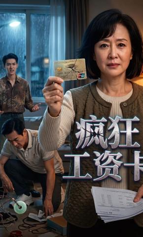 短剧《疯狂工资卡》海报