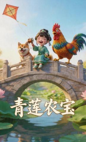 短剧《青莲农宝》海报