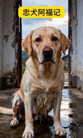 短剧《忠犬阿福记》海报