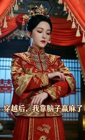 短剧《穿越后，我靠脑子赢麻了》海报