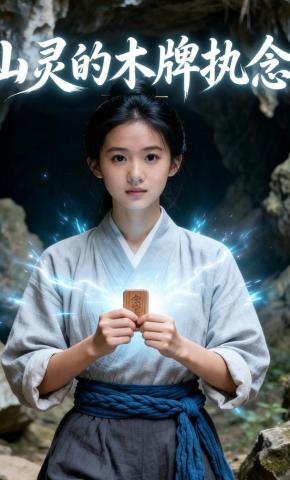 短剧《山灵的木牌执念》海报