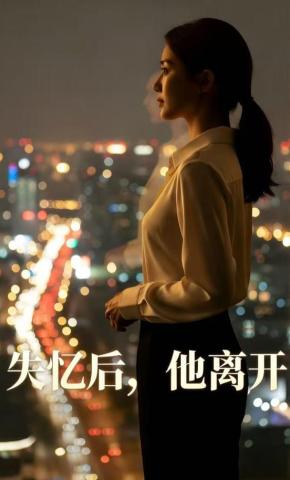 短剧《失忆后，他离开》海报