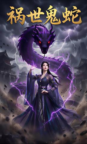 短剧《祸世鬼蛇》海报