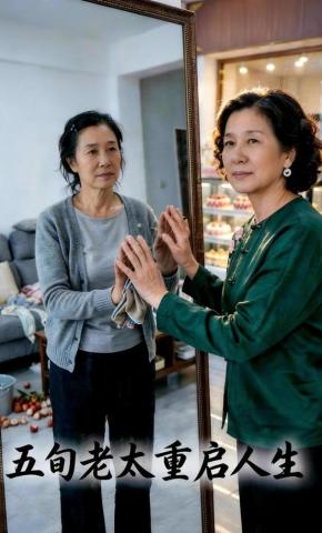 短剧《五旬老太重启人生》海报